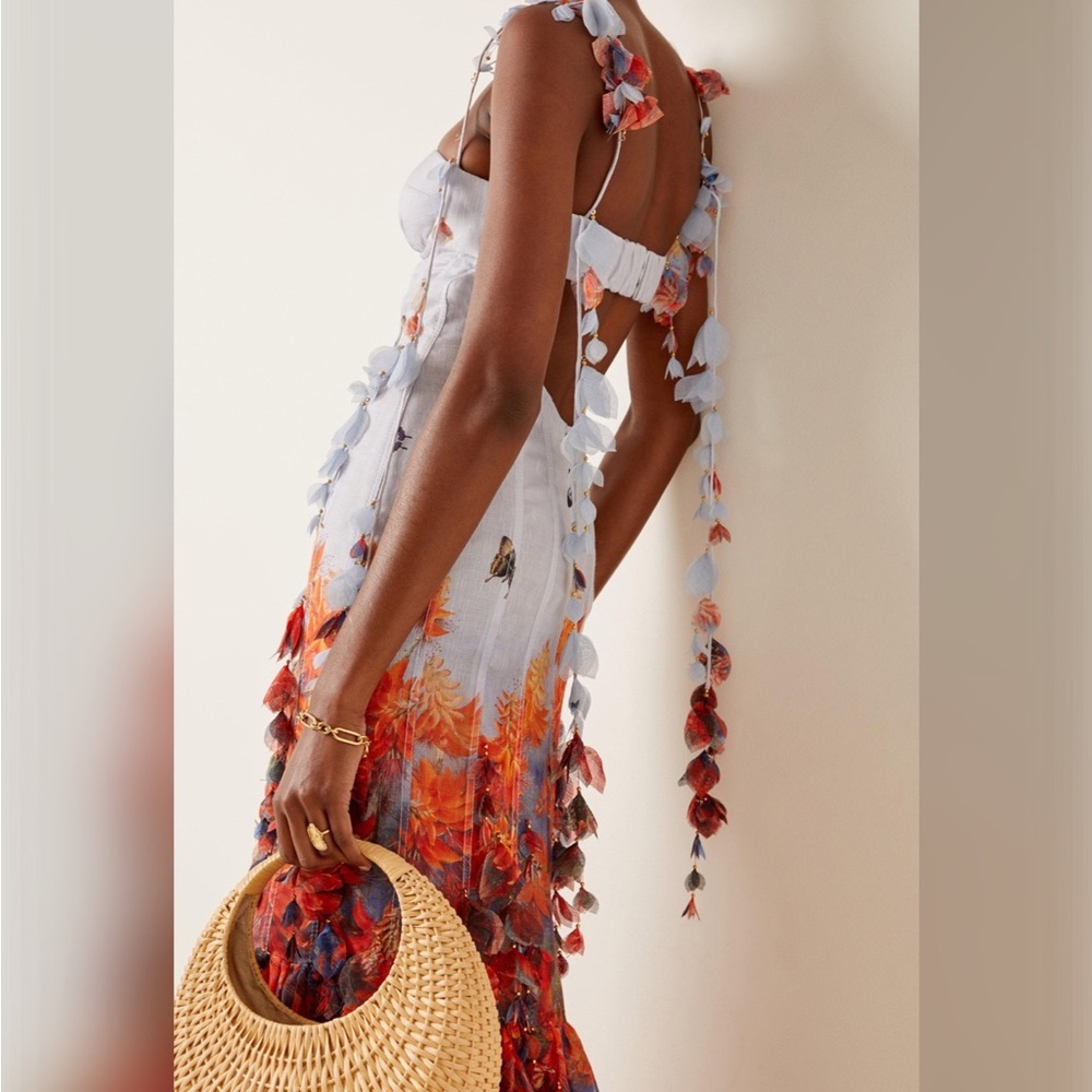 Zimmermann Wild Botanica Printed Petal Gown - Picture 5 of 15